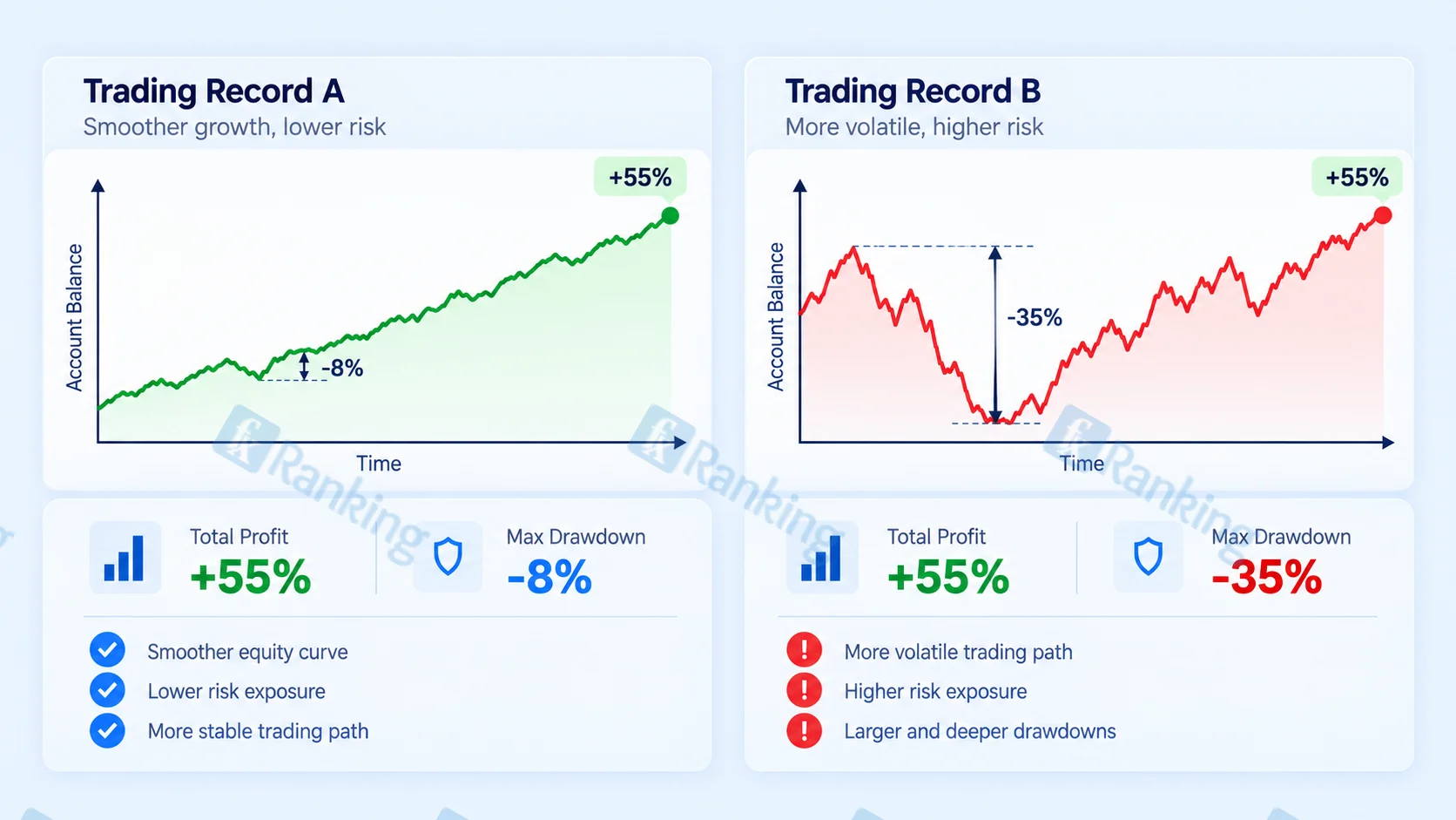 Megadroid Drawdown and Risk